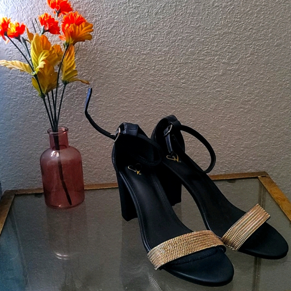 Black heels
